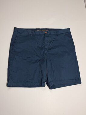 Tommy Bahama Cotton Chino Shorts - Navy Blue - 40 - MSRP $98
